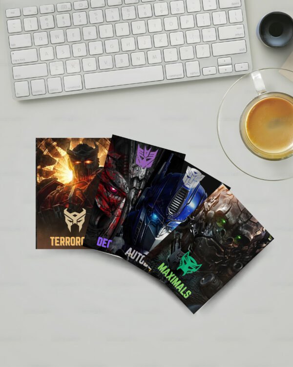 TRANSFORMERS | Autobots, Decepticons, Maximals, and Terrorcons. | POSTER 4 SET COMBO