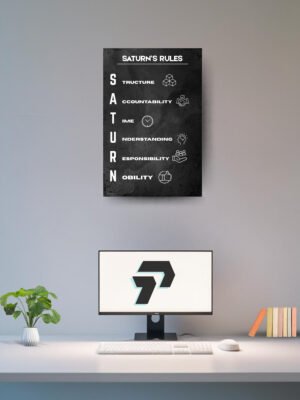 SATURN'S RULE | POSTER