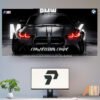 BMW M4 | COMPETETION COUPE | SPLIT POSTER 3