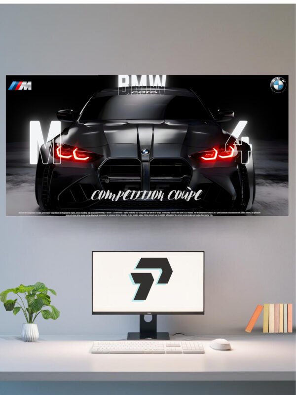 BMW M4 | COMPETETION COUPE | SPLIT POSTER 3