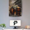 MUSTANG YELLOW/BLACK | POSTER