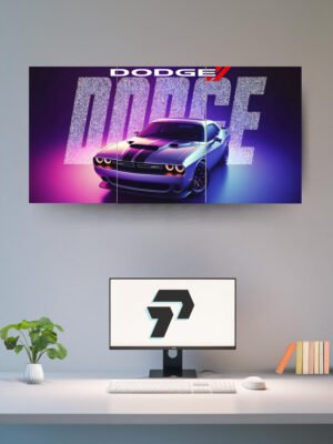 DODGE CHALLENGER | SPLIT POSTER 3