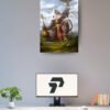 LORD HANUMAN  | DRONAGIRI PARVAT | POSTER