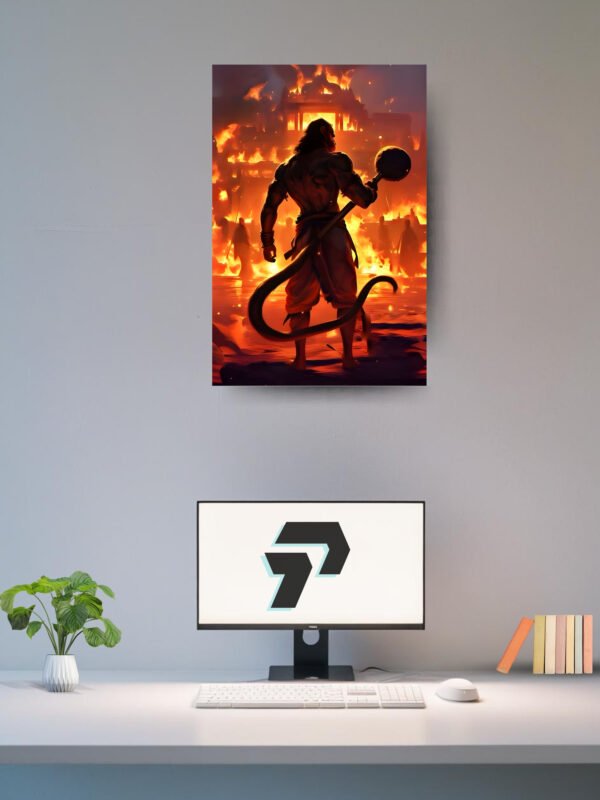 LORD HANUMAN | LANKA DHAN POSTER