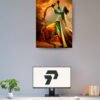 LORD KRISHNA WITH GANDIV | POSTER
