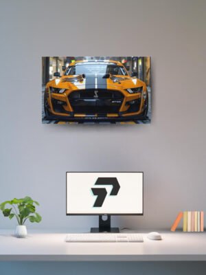 YELLOW MUSTANG | POSTER