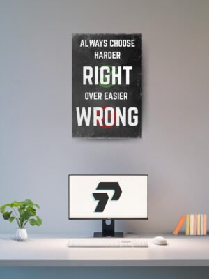 HARDER RIGHT | POSTER