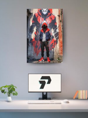 SPIDER MAN IN HODDIE | POSTER