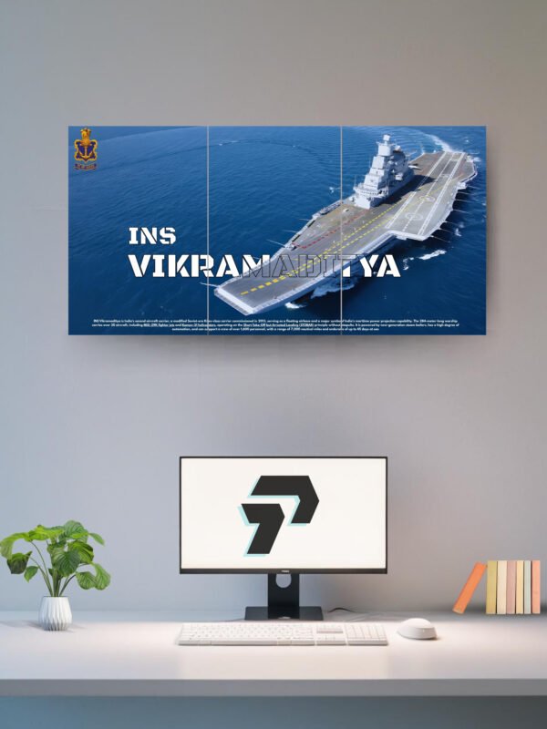INS VIKRAMADITYA | SPILT POSTER