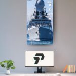 INS KOLKATA | SPLIT POSTER
