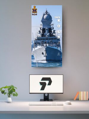 INS KOLKATA | SPLIT POSTER