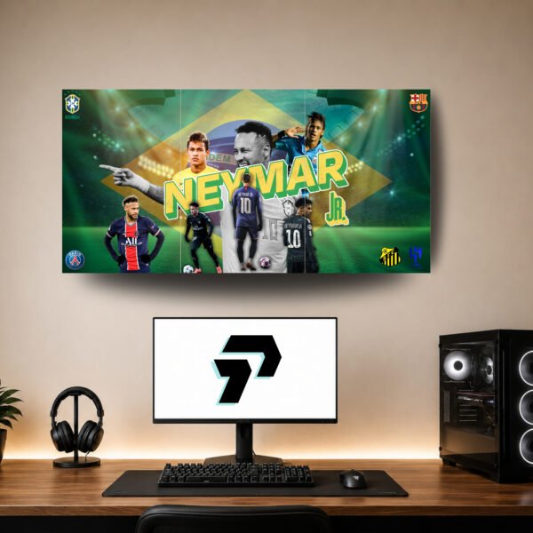 Neymar Jr. – Split Poster ⚽
